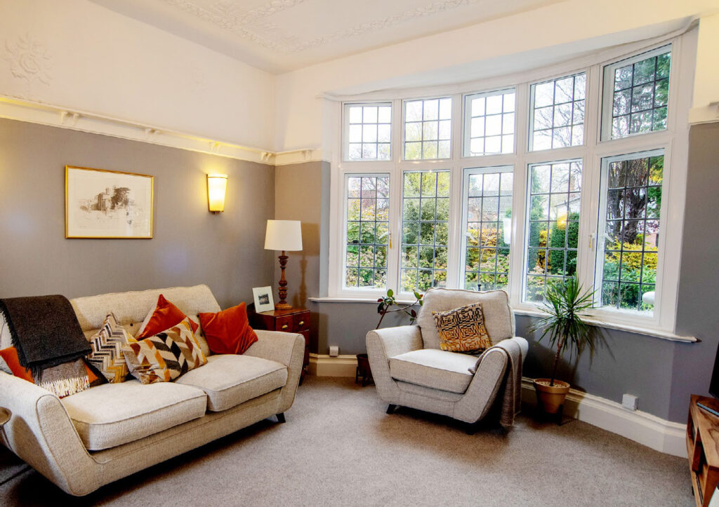 secondary glaazing living room