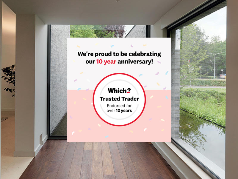 Which Trusted Trader 10 Years